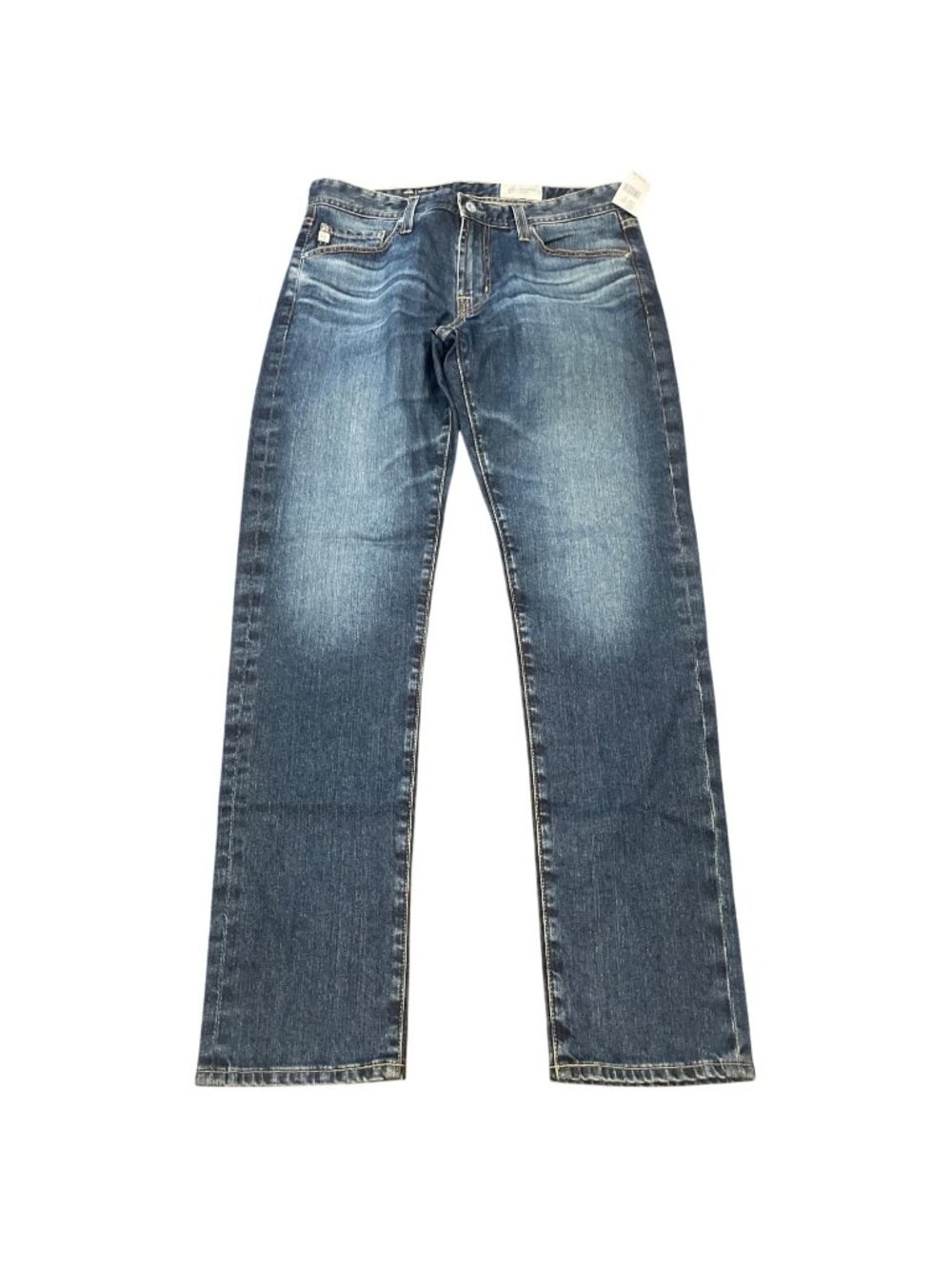 AG Tellis Modern Slim Jean 32x32 Airway Wash Stretch Distressed Faded Casual